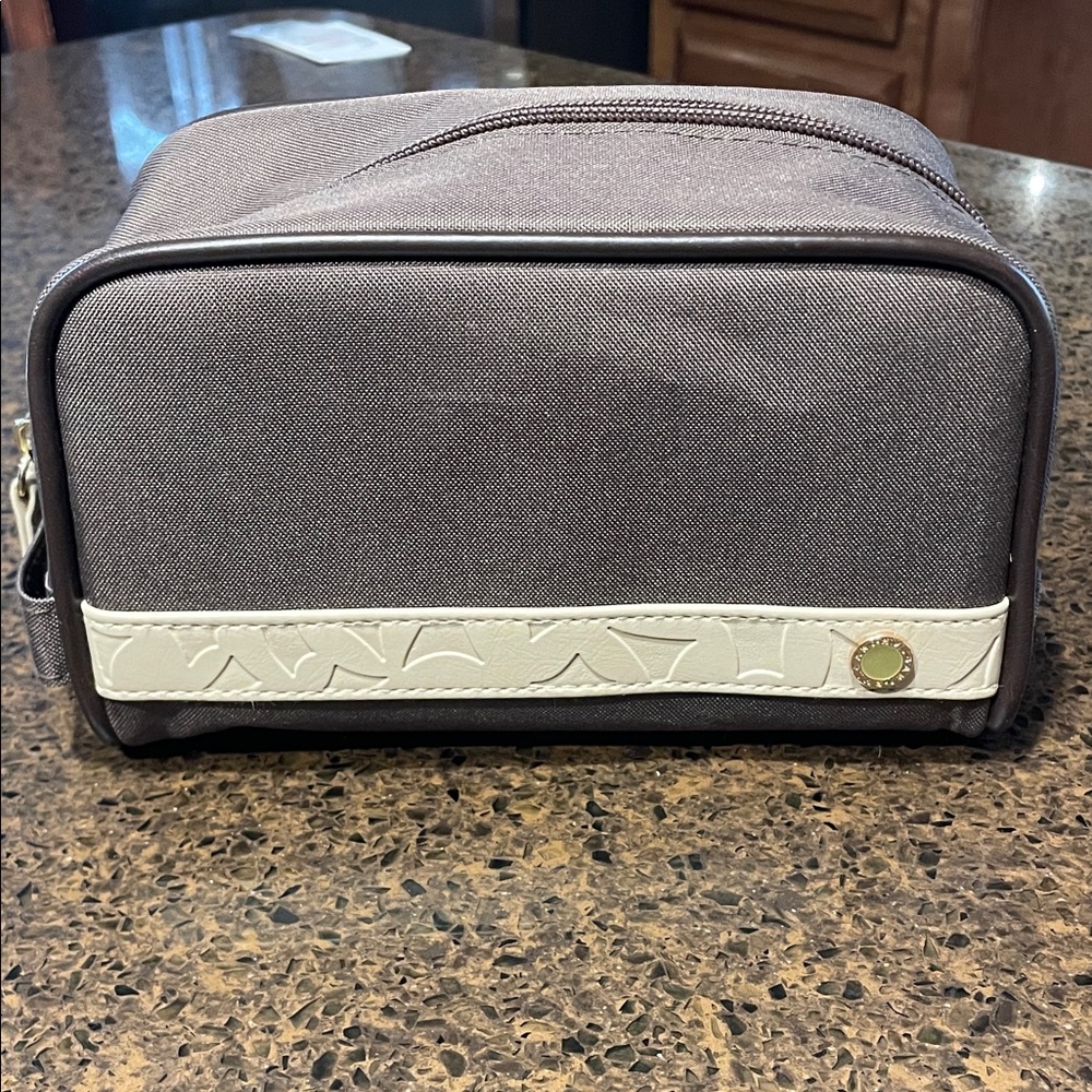 Emirates Business Class amenity kit pouch by Bvlgari
